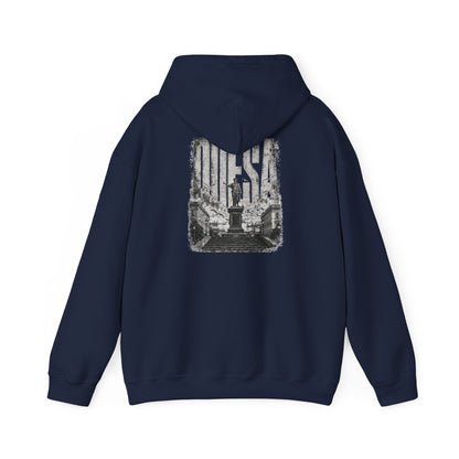 Odesa Cityscape Hoodie — Vintage Monument Photo Graphic Sweatshirt