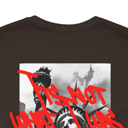 Money Graffiti Tee — 'I'm Not What I Was' Graphic Shirt