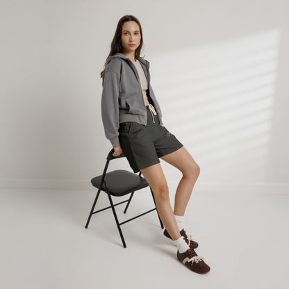 Garment-Dyed Fleece Sweat Shorts — Vintage Athletic Casual