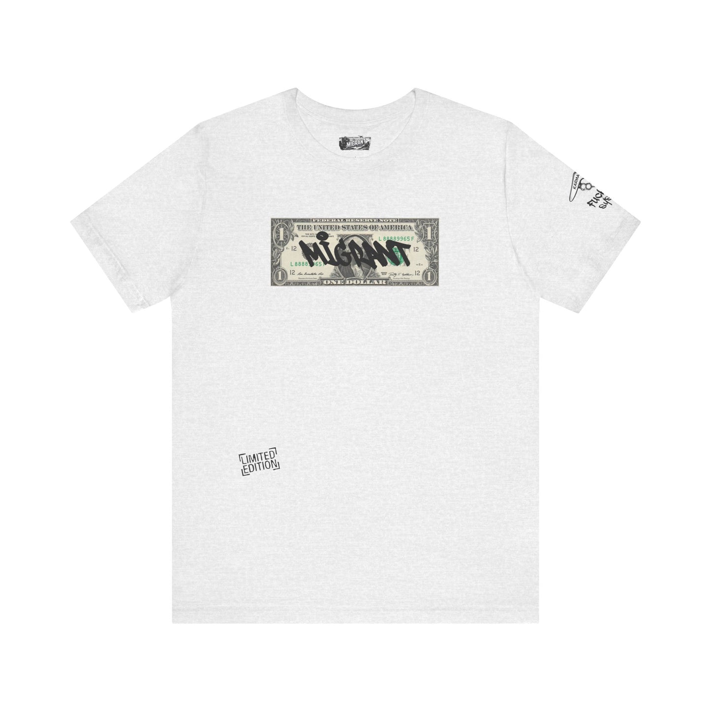Money Graffiti Tee — 'I'm Not What I Was' Graphic Shirt
