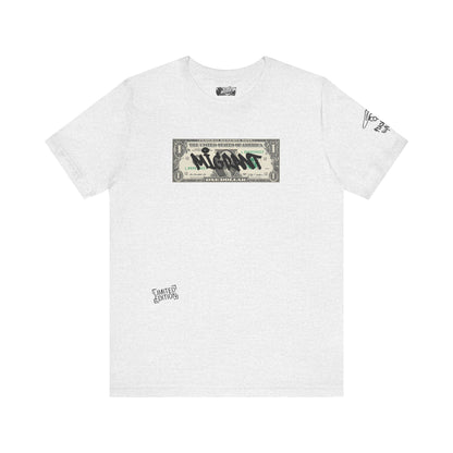 Money Graffiti Tee — 'I'm Not What I Was' Graphic Shirt
