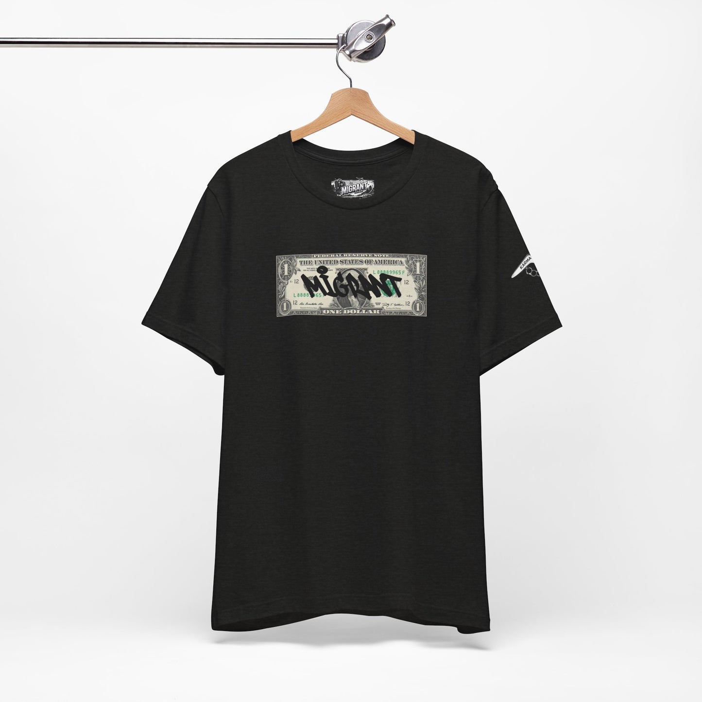 Money Graffiti Tee — 'I'm Not What I Was' Graphic Shirt
