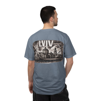 Lviv Vintage Cityscape T‑Shirt