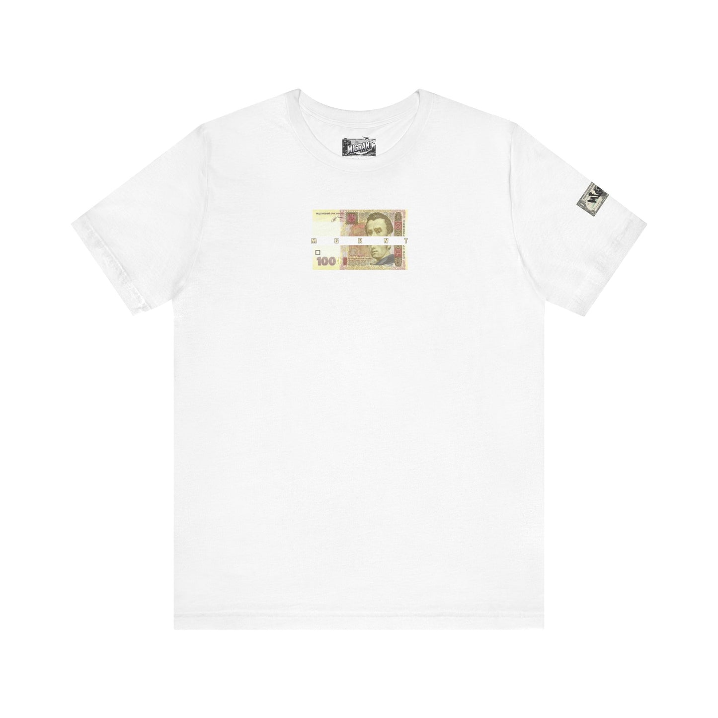 Money Print Tee — Ukraine Cities Graphic Back | Support & Travel Souvenir T-Shirt
