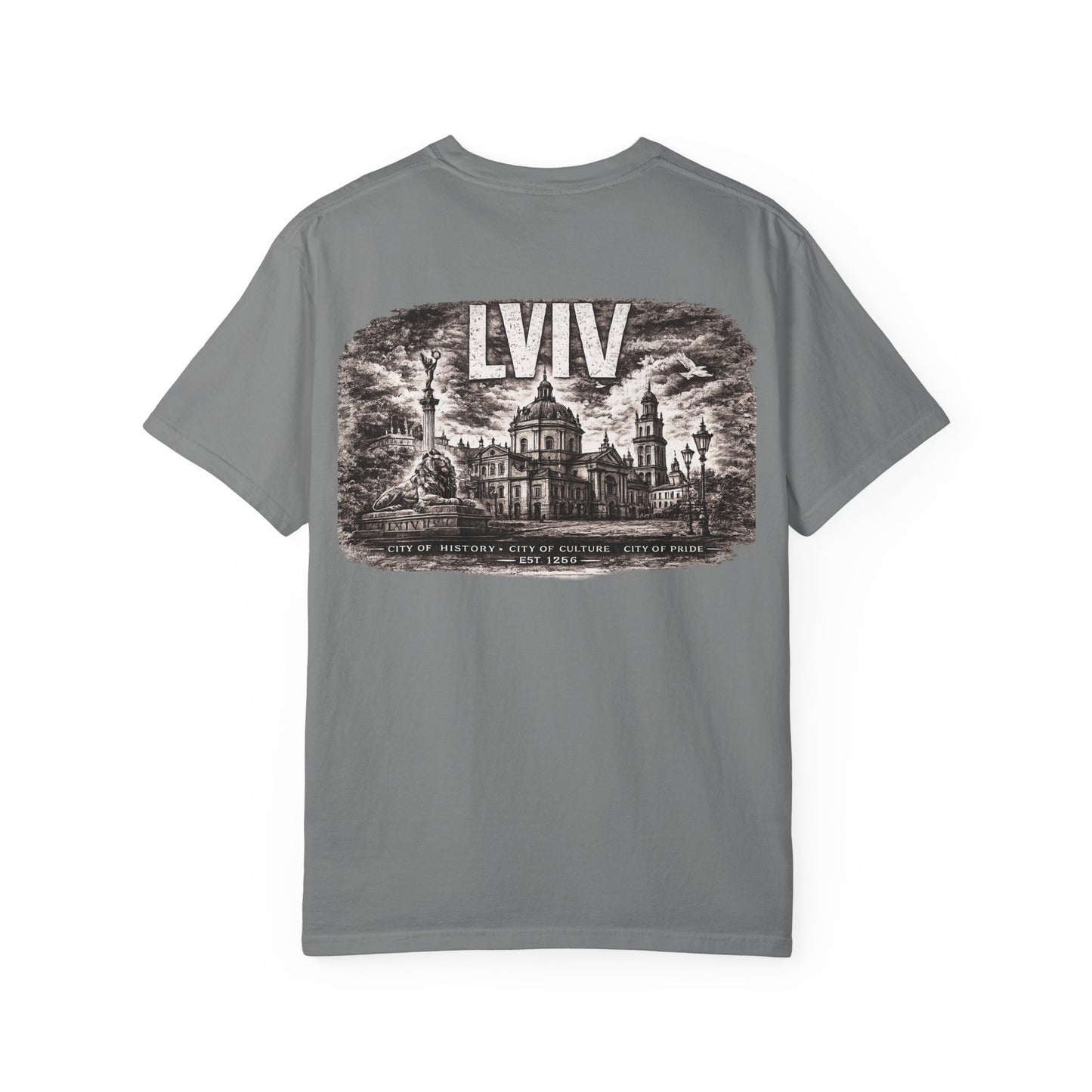 Lviv Vintage Cityscape T‑Shirt