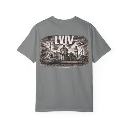 Lviv Vintage Cityscape T‑Shirt