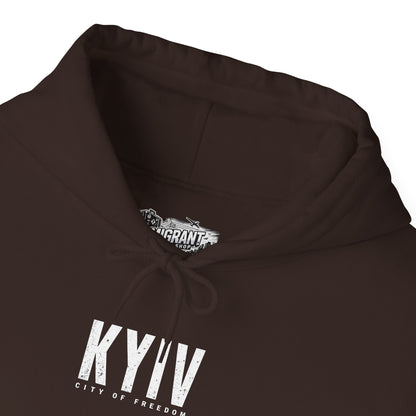 Kiev City of Freedom Hoodie — Kyiv Skyline Graphic Sweatshirt