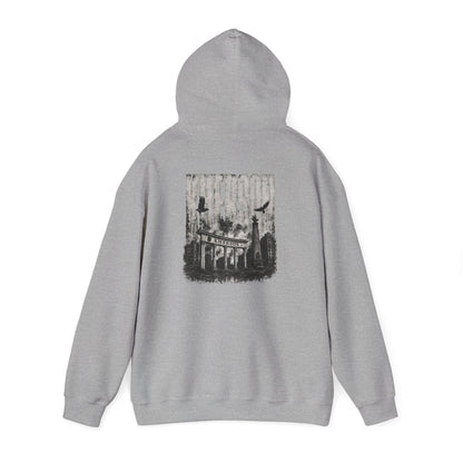 Kherson Cityscape Hoodie — Distressed Ukrainian Landmark Sweatshirt