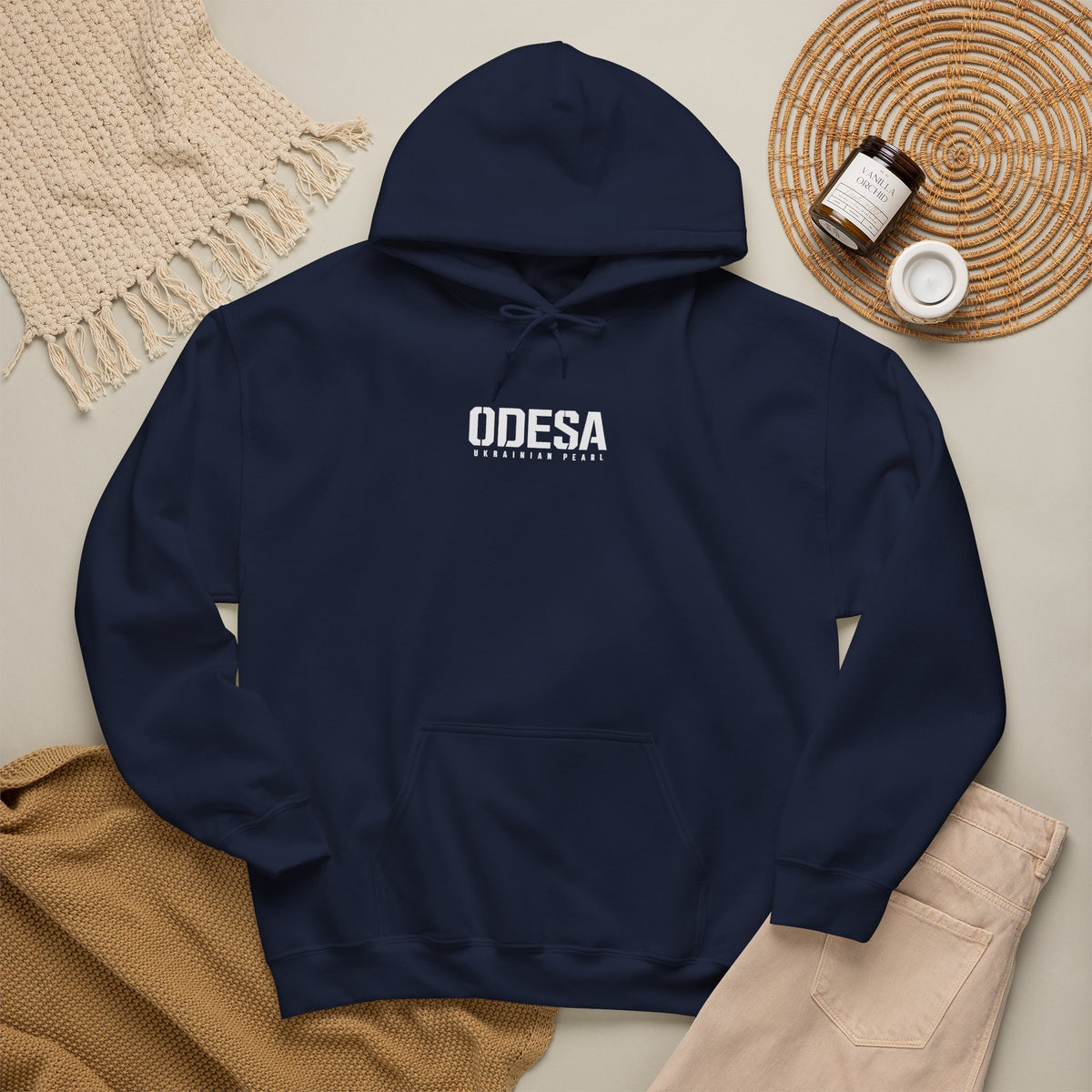 Odesa Cityscape Hoodie — Vintage Monument Photo Graphic Sweatshirt