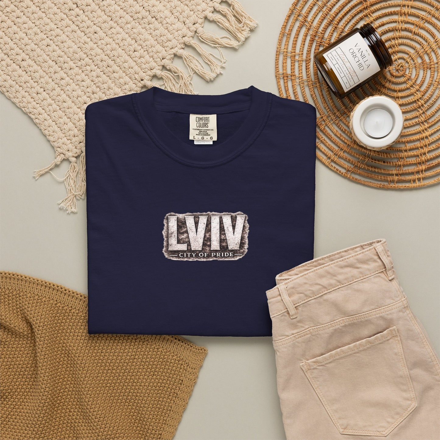 Lviv Vintage Cityscape T‑Shirt