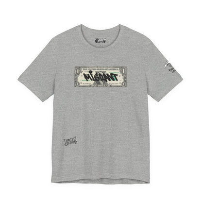Money Graffiti Tee — 'I'm Not What I Was' Graphic Shirt