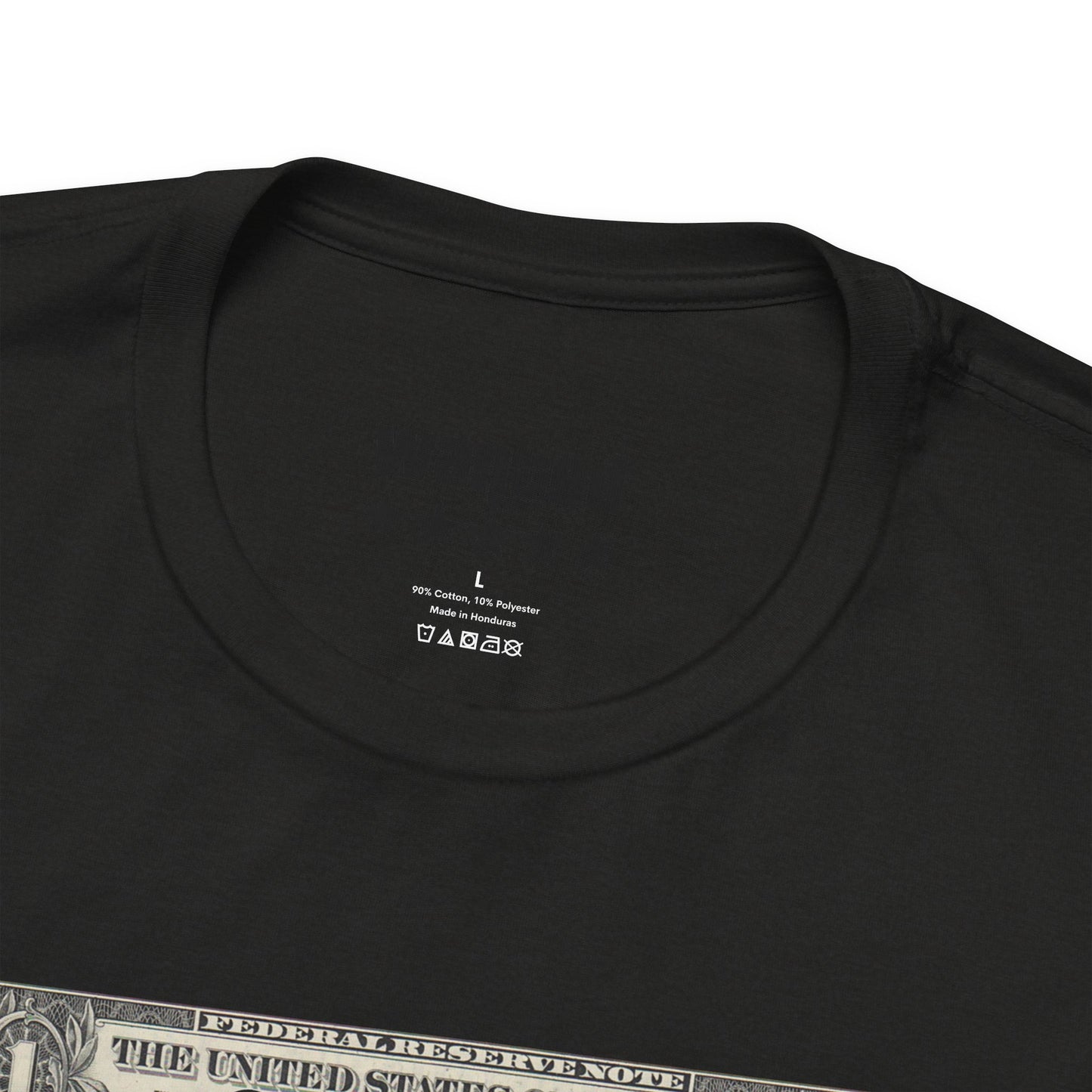 Statue of Liberty Angel Tee — 'MIGRANTS' Dollar Graphic Short Sleeve