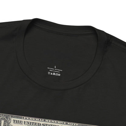 Statue of Liberty Angel Tee — 'MIGRANTS' Dollar Graphic Short Sleeve