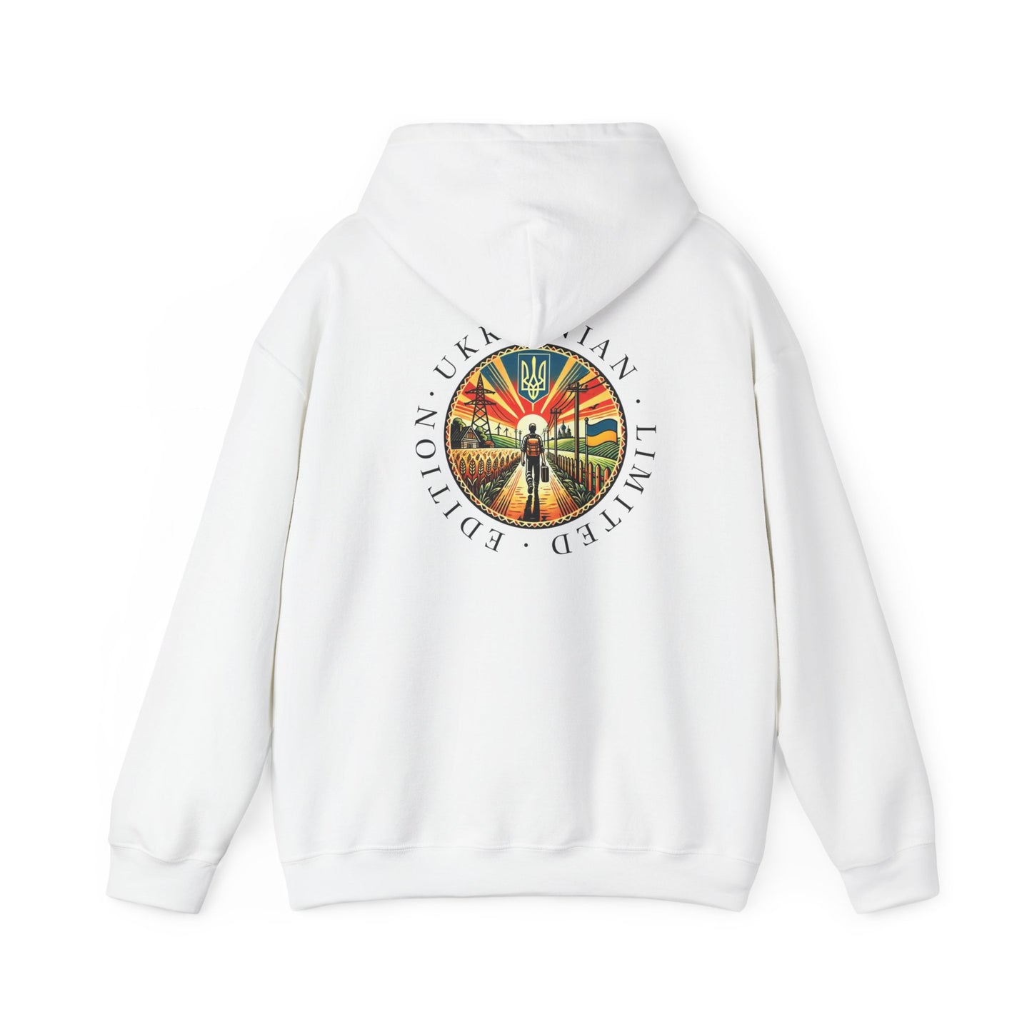 Ukrainian Pride Hoodie — Limited Edition ‘Freedom’ Emblem Sweatshirt