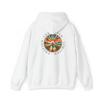 Ukrainian Pride Hoodie — Limited Edition ‘Freedom’ Emblem Sweatshirt