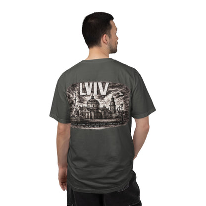 Lviv Vintage Cityscape T‑Shirt