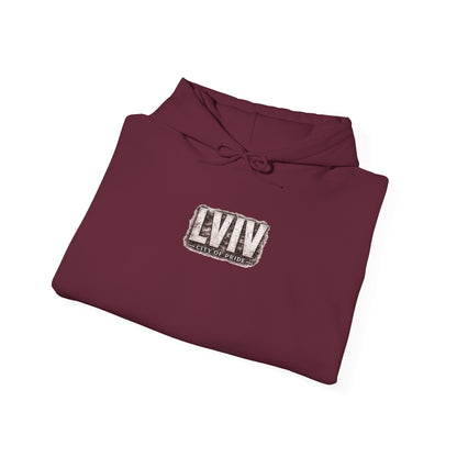 Lviv Vintage Cityscape Hoodie