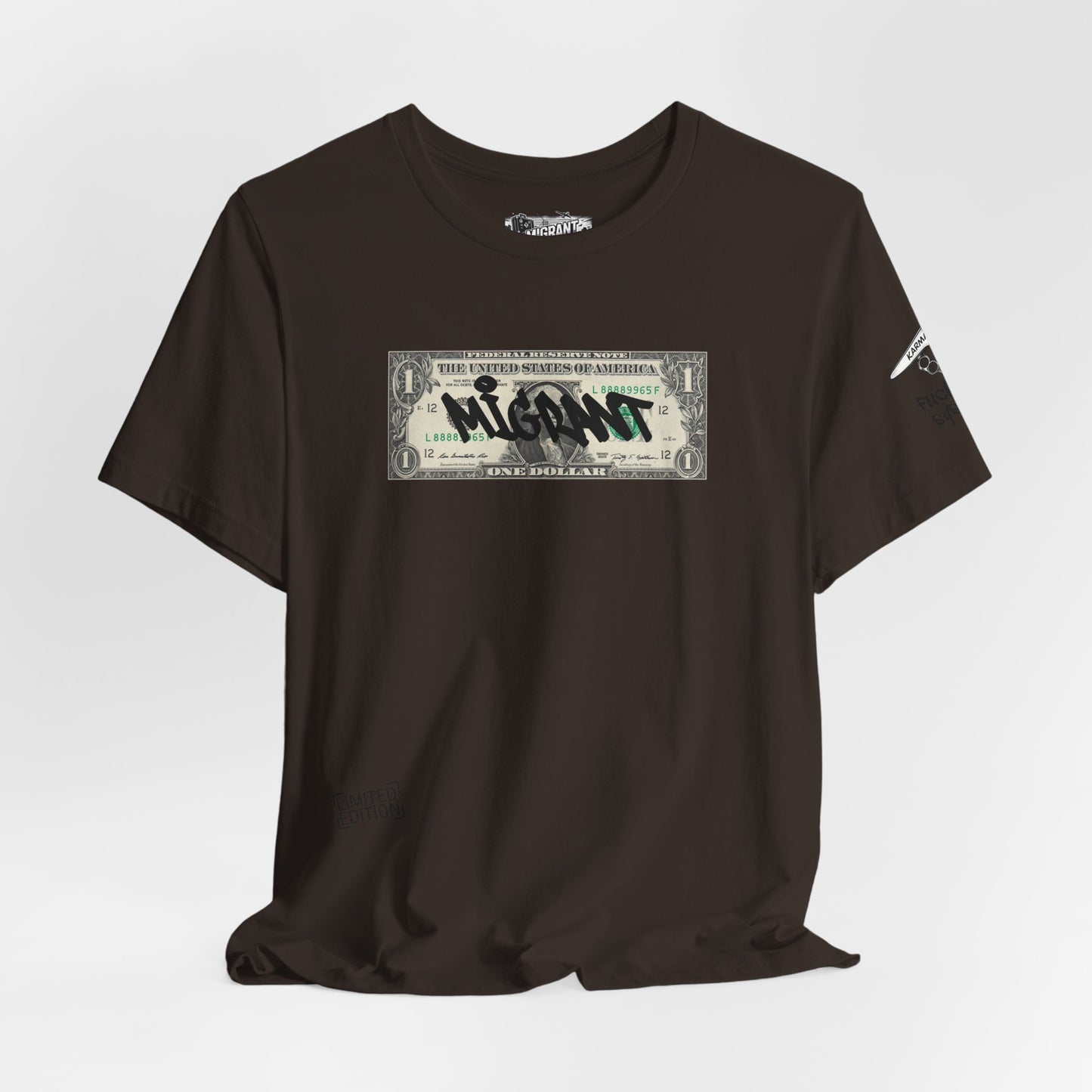 Money Graffiti Tee — 'I'm Not What I Was' Graphic Shirt