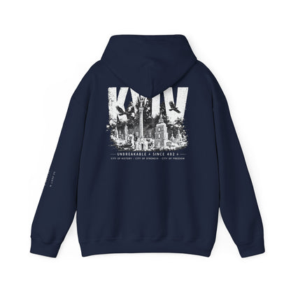 Kyiv Hoodie — Unbreakable Since 482 War Relief Sweatshirt