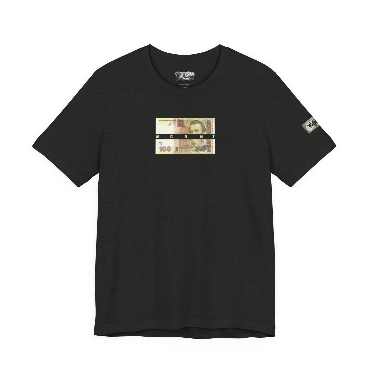 Ukrainian Limited Edition Tee — Patriotic 100 Hryvnia Design