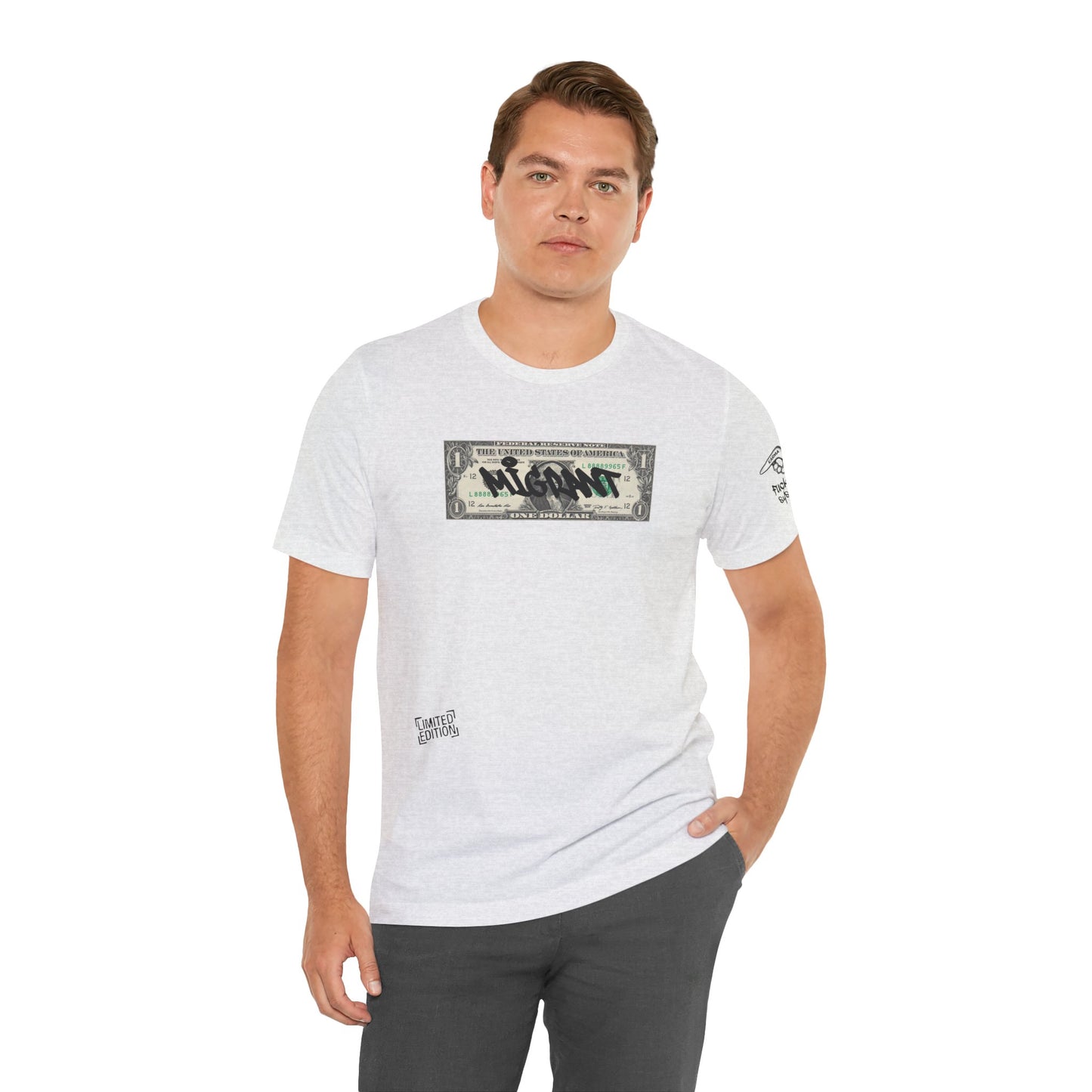 Money Graffiti Tee — 'I'm Not What I Was' Graphic Shirt