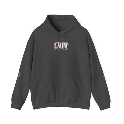 Lviv Vintage Cityscape Hoodie
