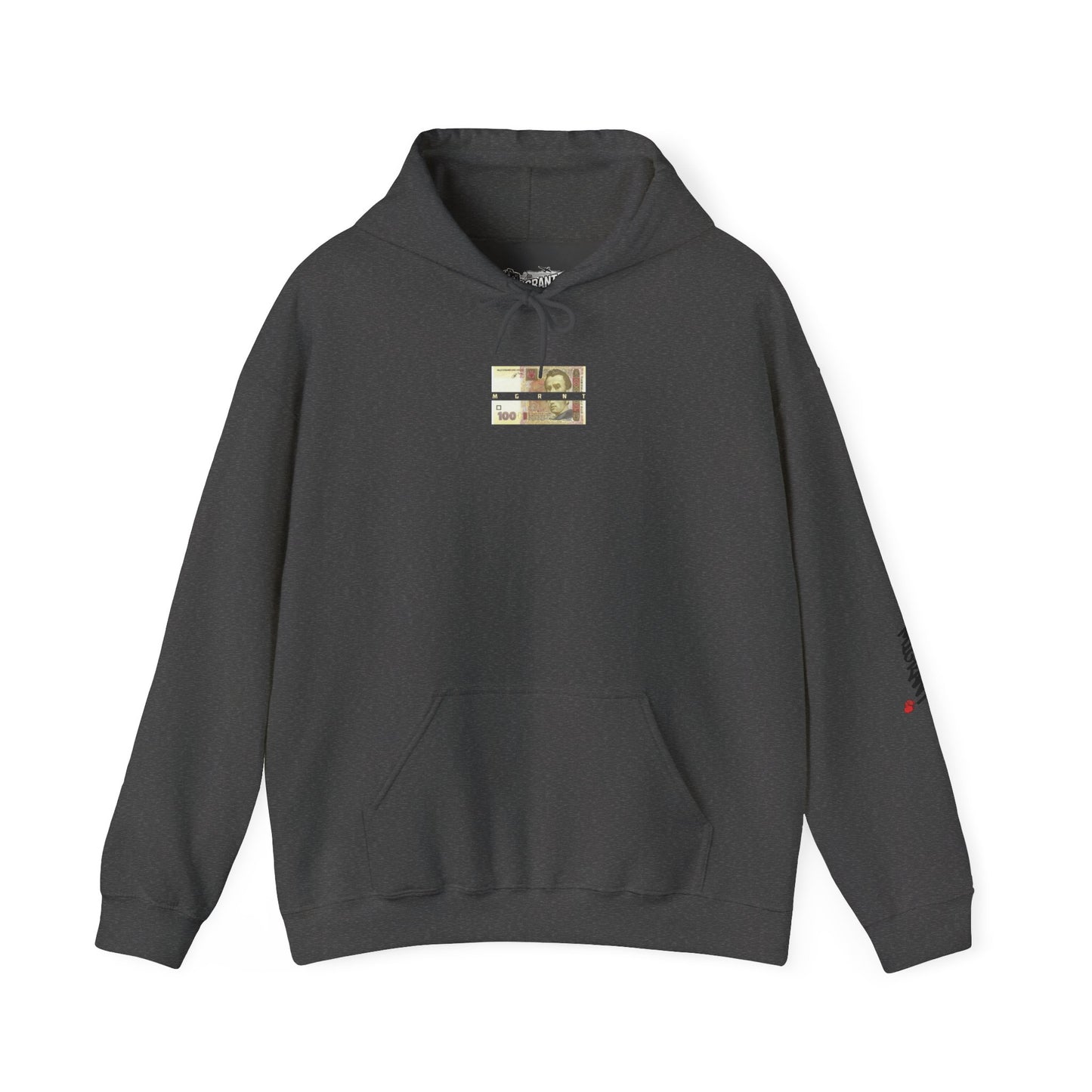 Urban Photo Hoodie — "Leave the Glass and Home" High-Rise City Graphic Hoodie