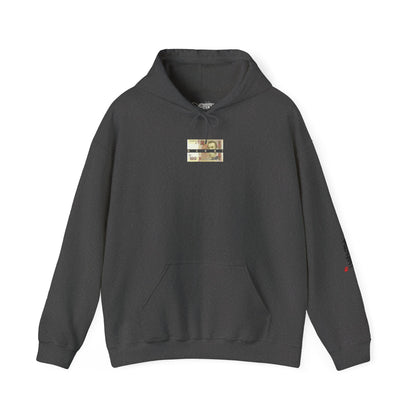 Urban Photo Hoodie — "Leave the Glass and Home" High-Rise City Graphic Hoodie