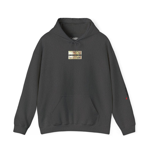 Urban Photo Hoodie — "Leave the Glass and Home" High-Rise City Graphic Hoodie