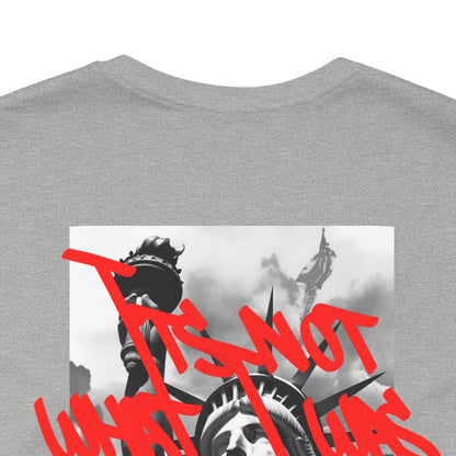 Money Graffiti Tee — 'I'm Not What I Was' Graphic Shirt