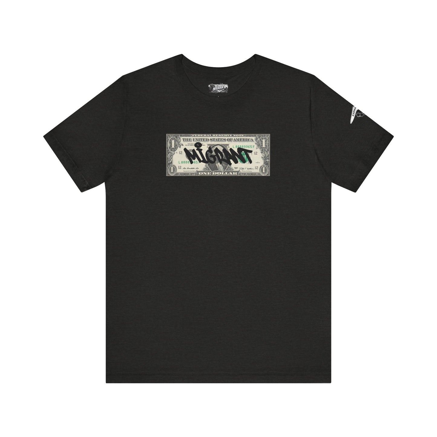 Money Graffiti Tee — 'I'm Not What I Was' Graphic Shirt