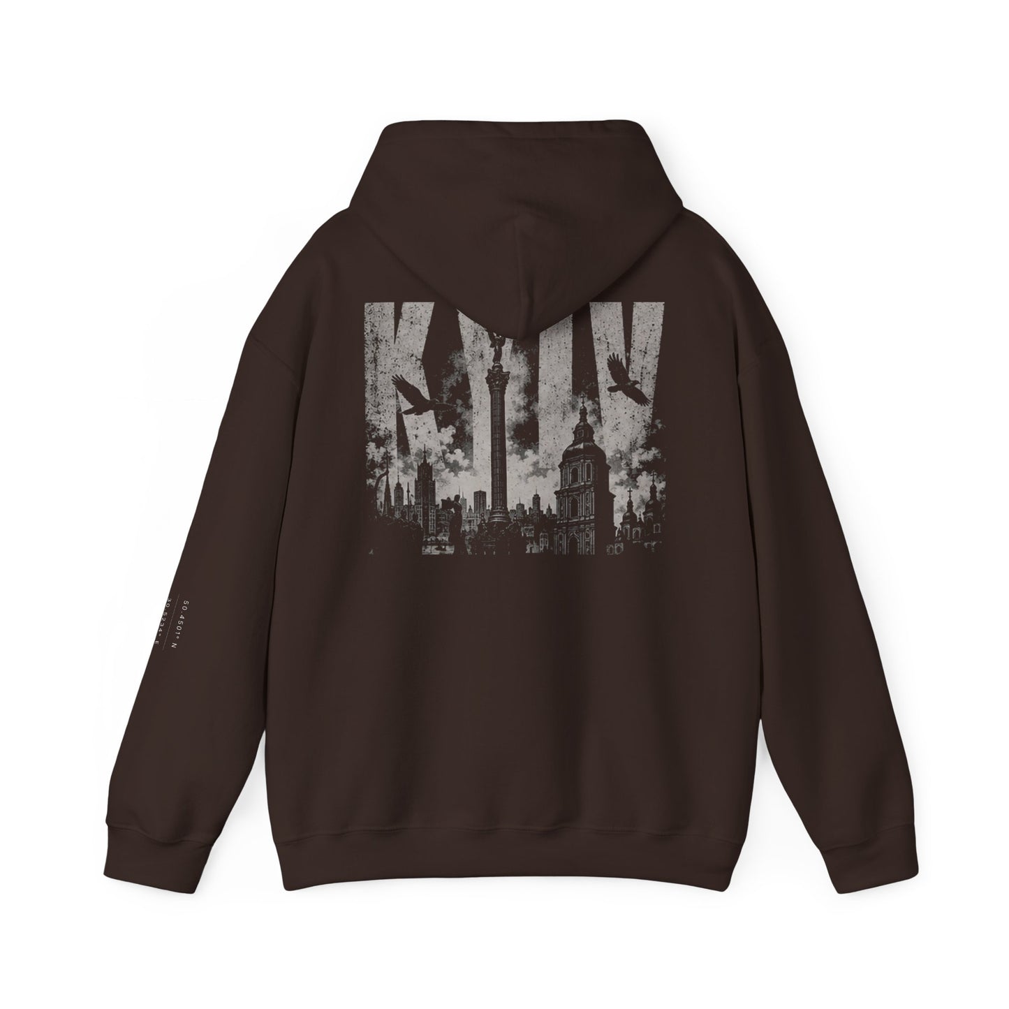 Kiev City of Freedom Hoodie — Kyiv Skyline Graphic Sweatshirt