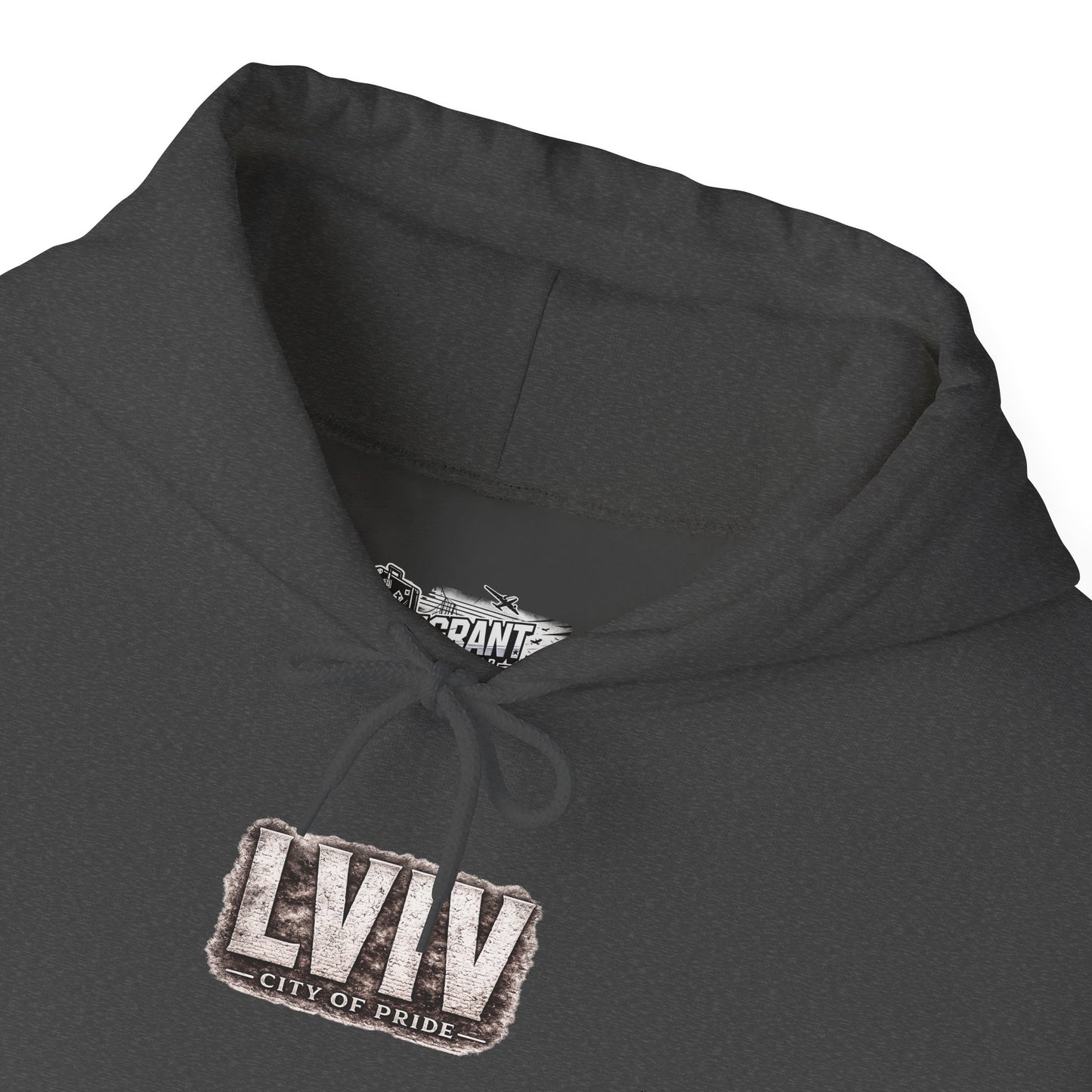 Lviv Vintage Cityscape Hoodie