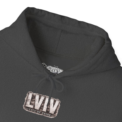 Lviv Vintage Cityscape Hoodie