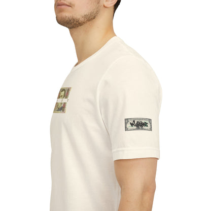 Money Print Tee — Ukraine Cities Graphic Back | Support & Travel Souvenir T-Shirt
