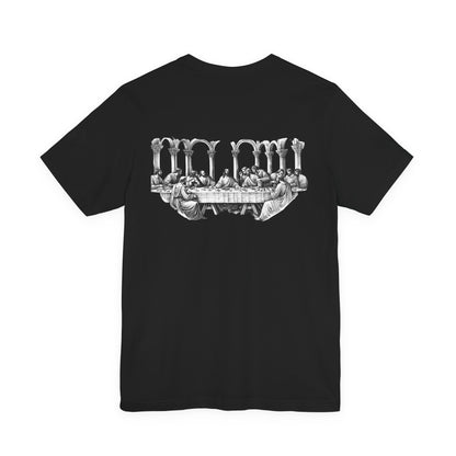 Statue of Liberty Angel Tee — 'MIGRANTS' Dollar Graphic Short Sleeve
