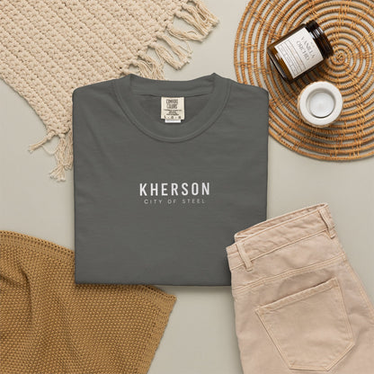 Kherson City T-Shirt — Vintage Monument Graphic Tee