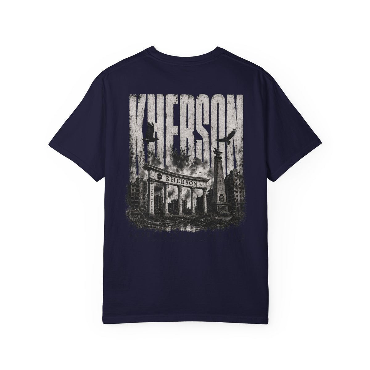 Kherson City T-Shirt — Vintage Monument Graphic Tee