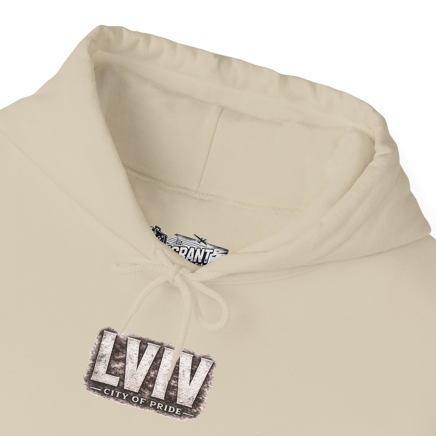 Lviv Vintage Cityscape Hoodie