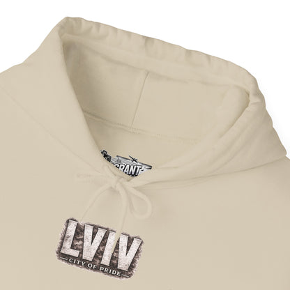 Lviv Vintage Cityscape Hoodie