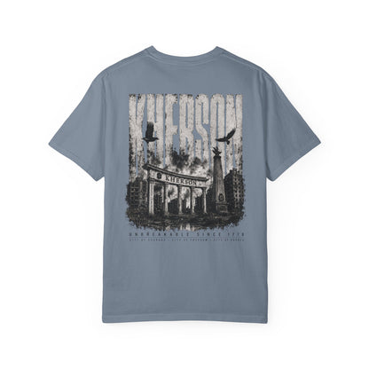 Kherson City T-Shirt — Vintage Monument Graphic Tee
