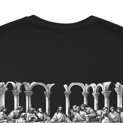 Statue of Liberty Angel Tee — 'MIGRANTS' Dollar Graphic Short Sleeve