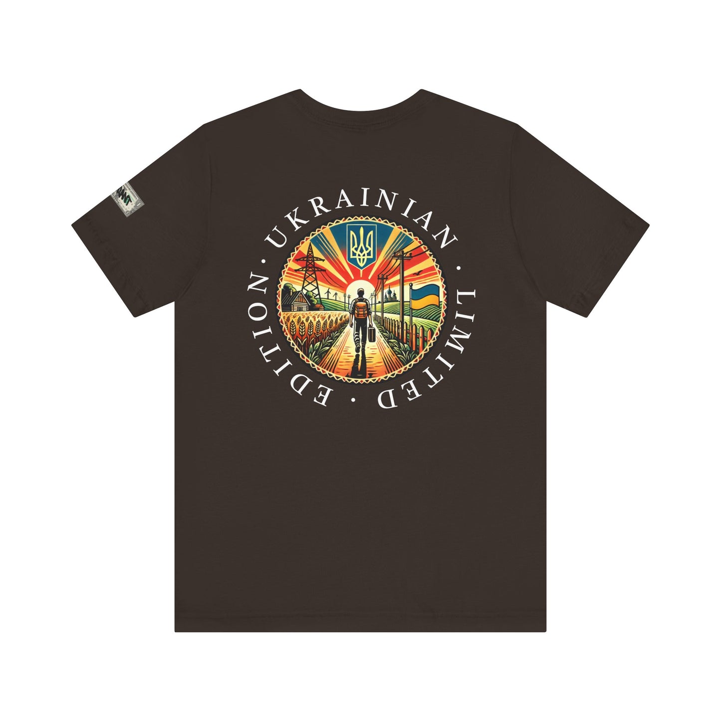Ukrainian Limited Edition Tee — Patriotic 100 Hryvnia Design