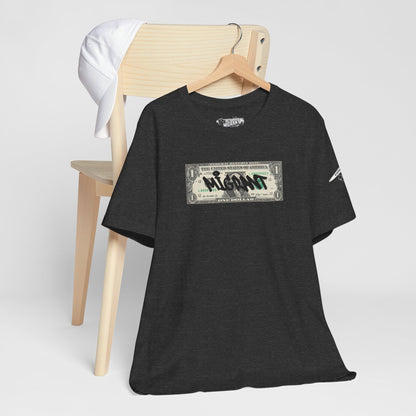 Money Graffiti Tee — 'I'm Not What I Was' Graphic Shirt