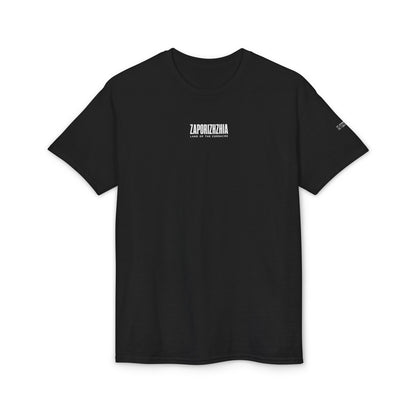 Zaporizhzhia Graphic T-Shirt — "Land of the Cossacks" Vintage Storm Design
