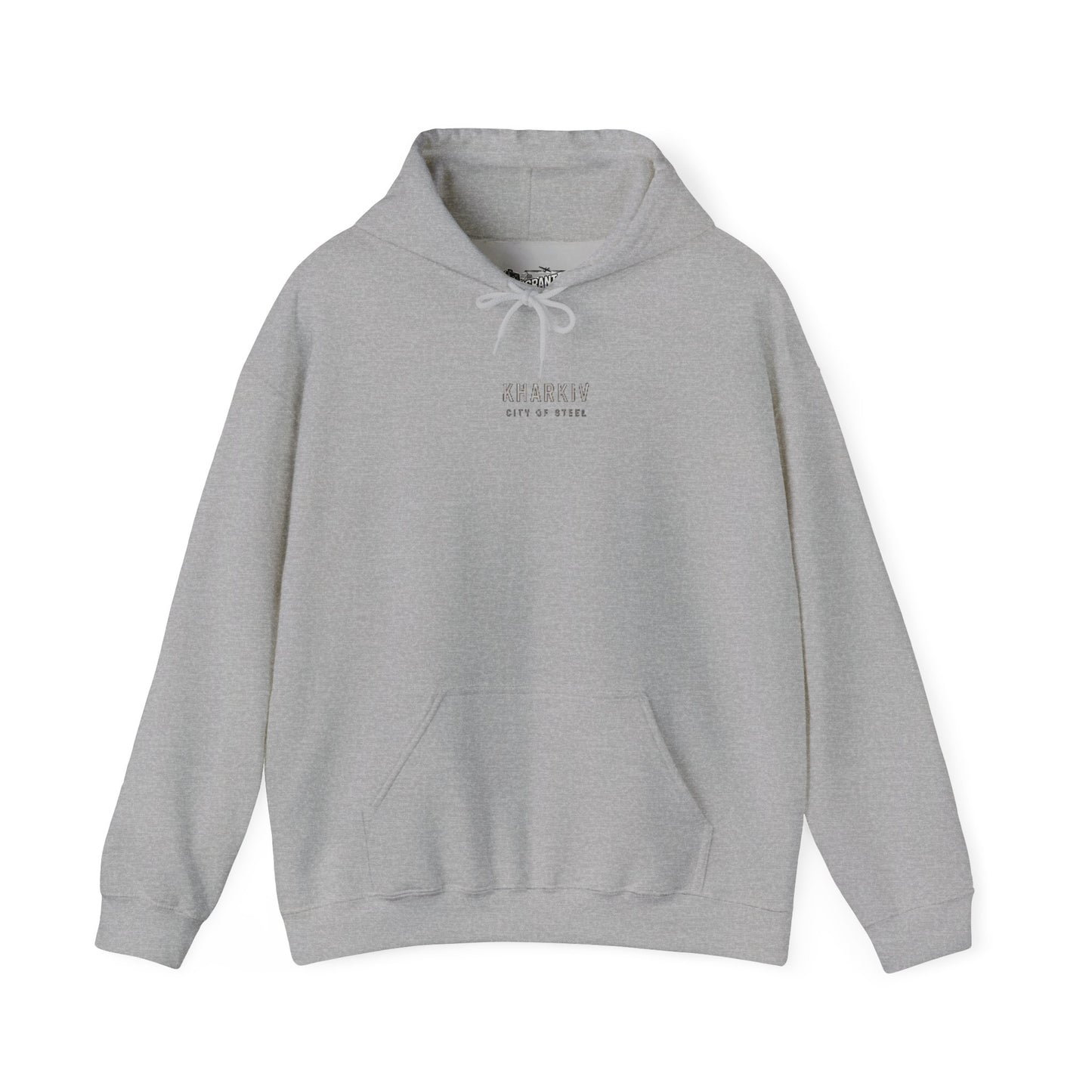 Kharkiv Hoodie — Resilient City Graphic Pullover (Back Print)