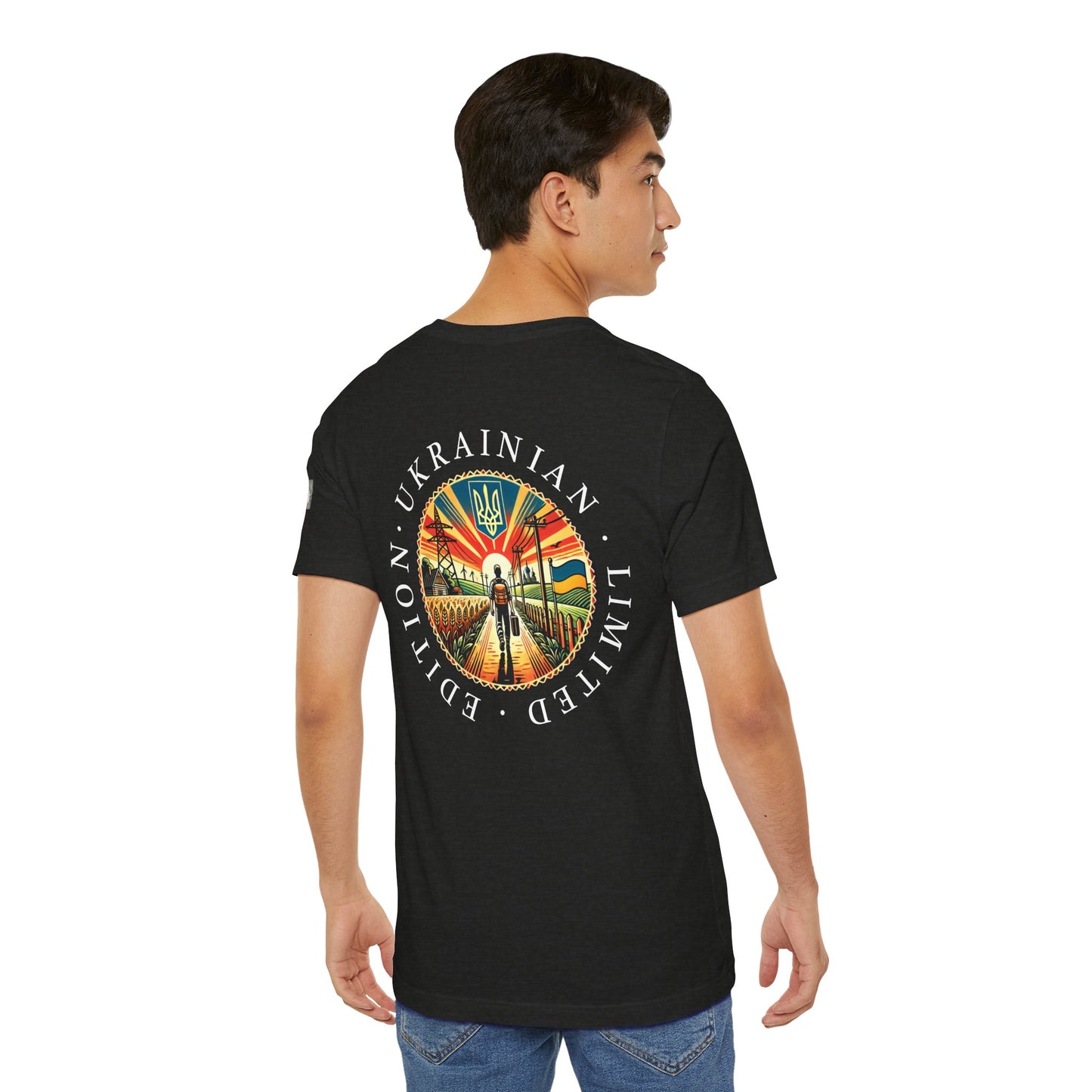 Ukrainian Limited Edition Tee — Patriotic 100 Hryvnia Design