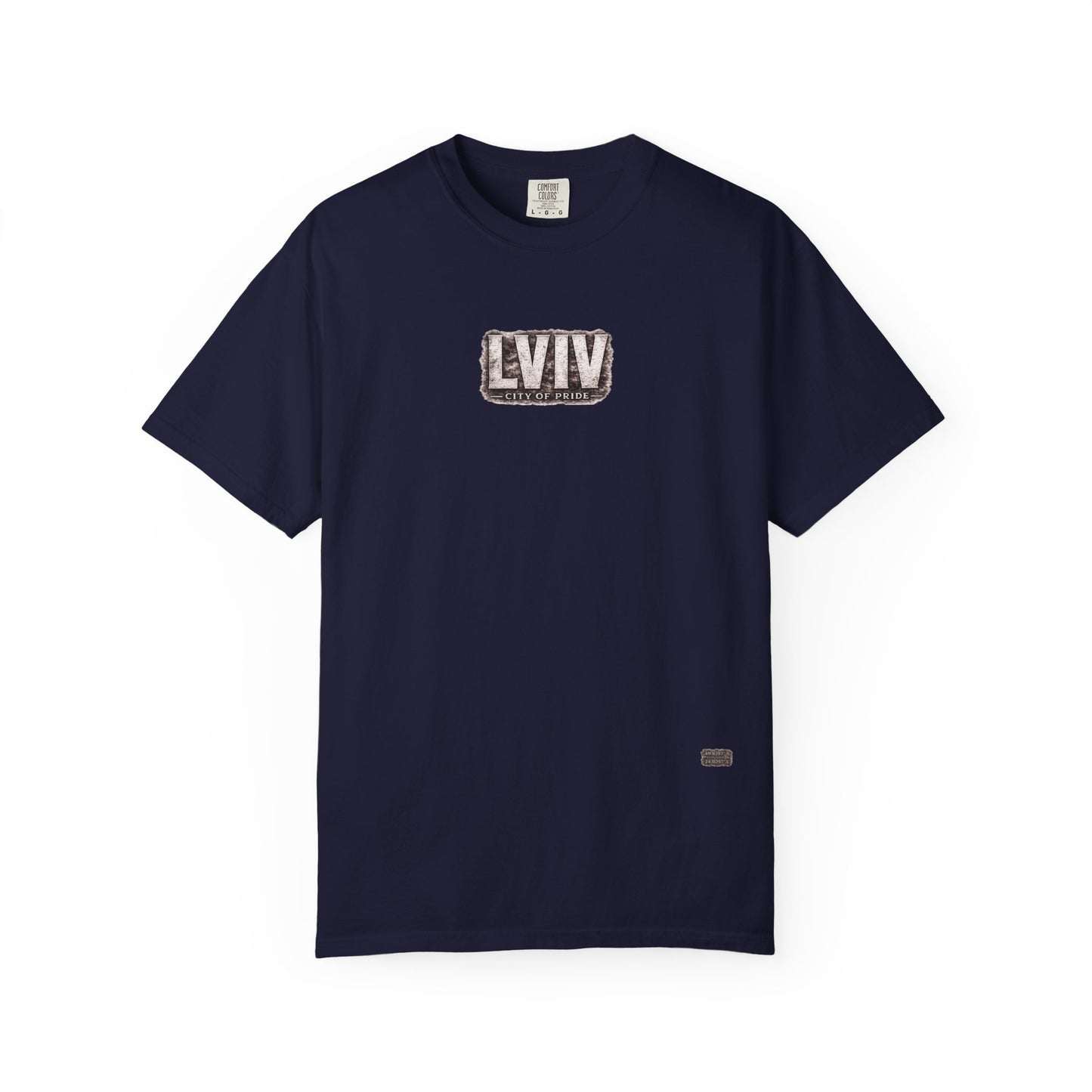 Lviv Vintage Cityscape T-Shirt — Retro Ukrainian Travel Tee