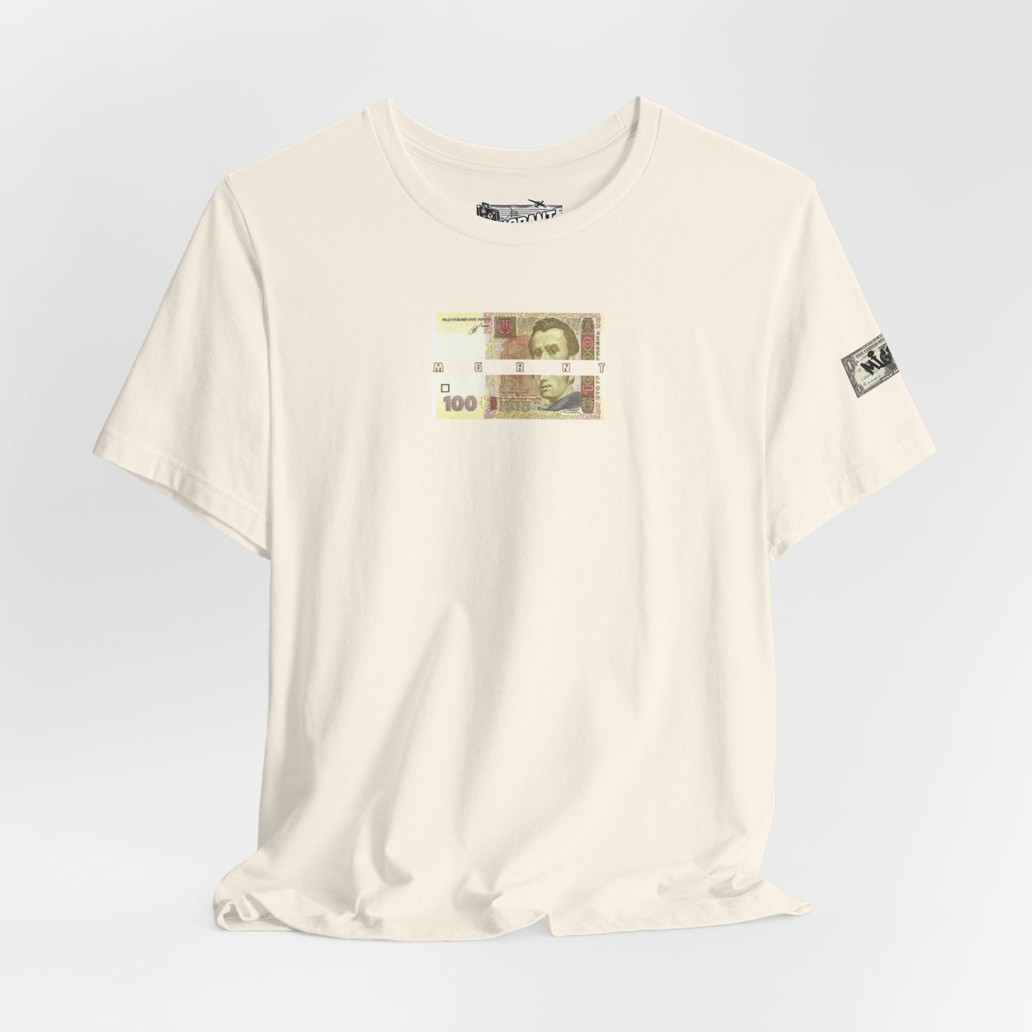 Money Print Tee — Ukraine Cities Graphic Back | Support & Travel Souvenir T-Shirt