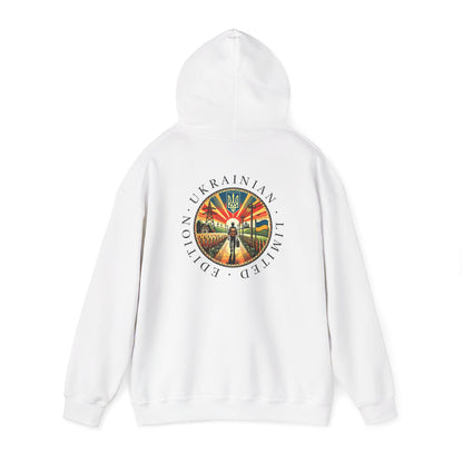 Ukrainian Pride Hoodie — Limited Edition ‘Freedom’ Emblem Sweatshirt